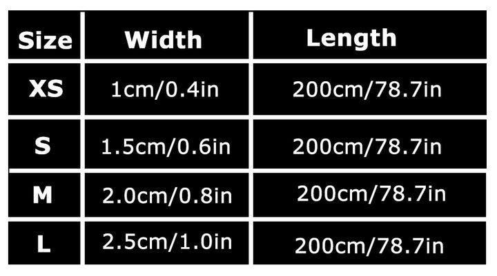 True Love Reflective Pet Leash 2m - Orange, L - Image 3