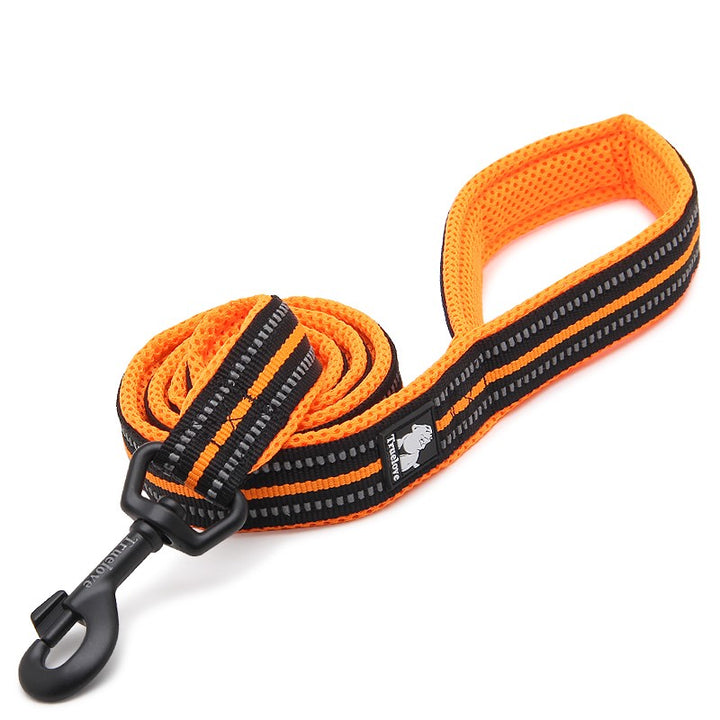 True Love Reflective Pet Leash 2m - Orange, L - Image 2