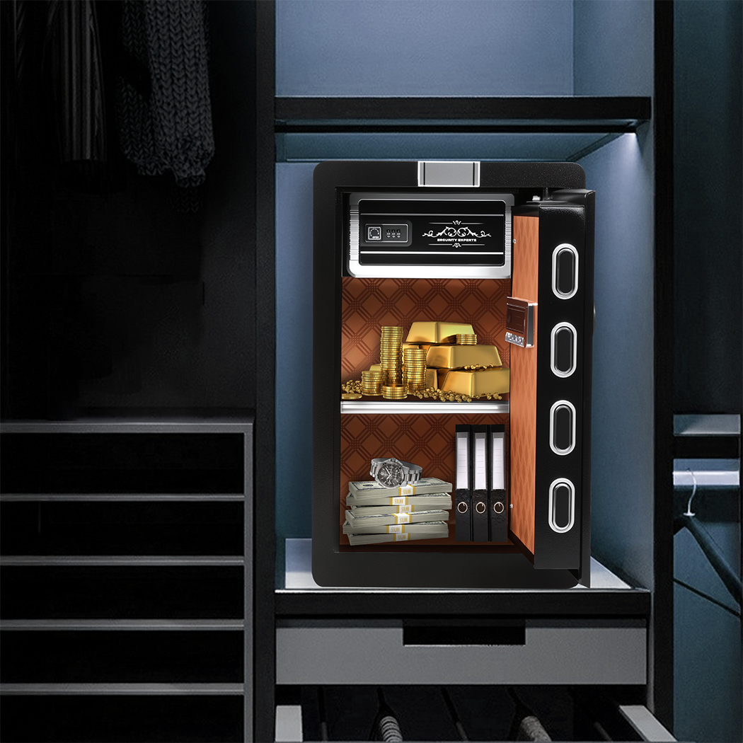 60L Fingerprint Large Security Safe Box Money Safe Box - Image 7
