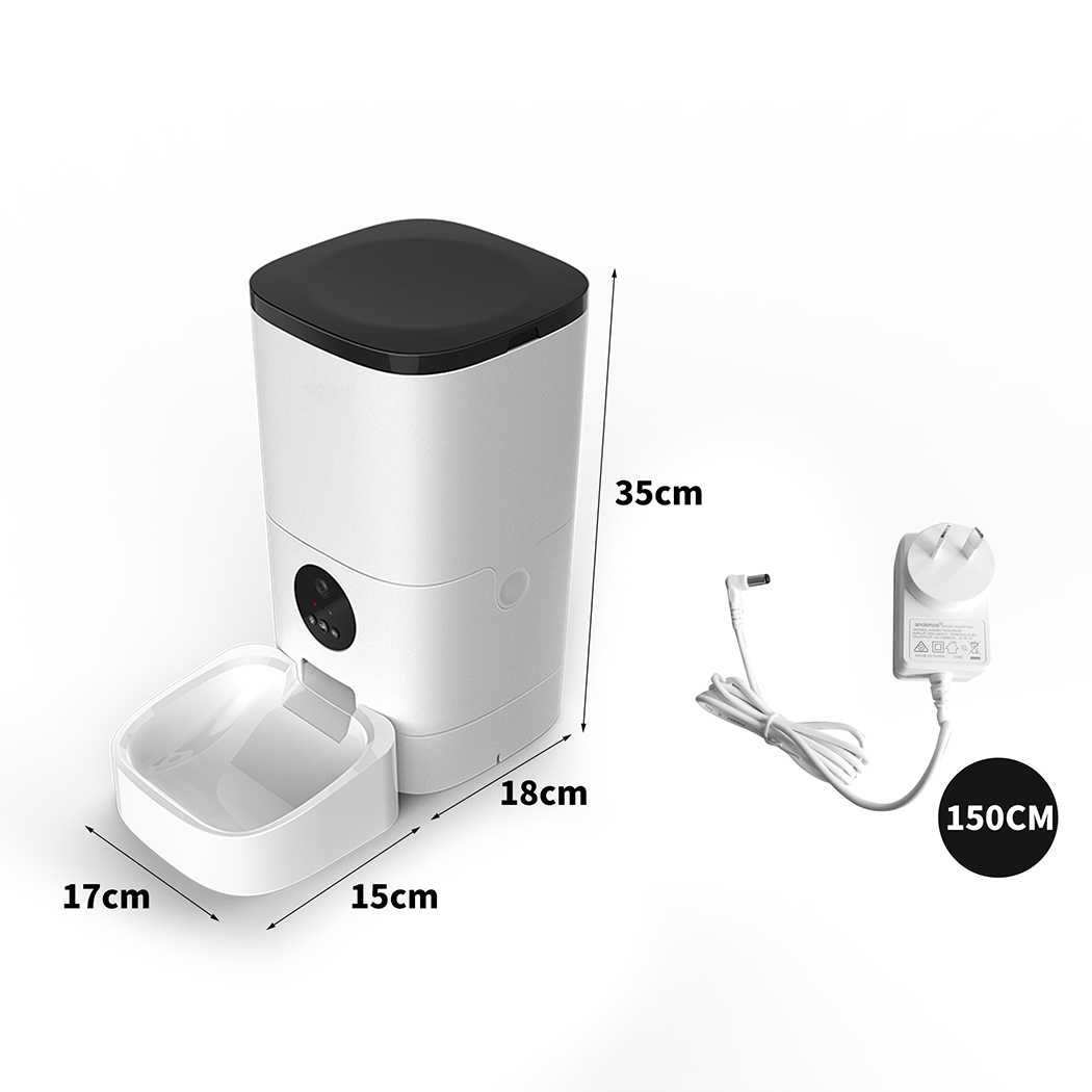 PaWz 6L Auto Feeder Pet Automatic Camera - Image 3